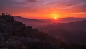 Sunset image for ego vs law of attraction page on InnerPeaceNow.com