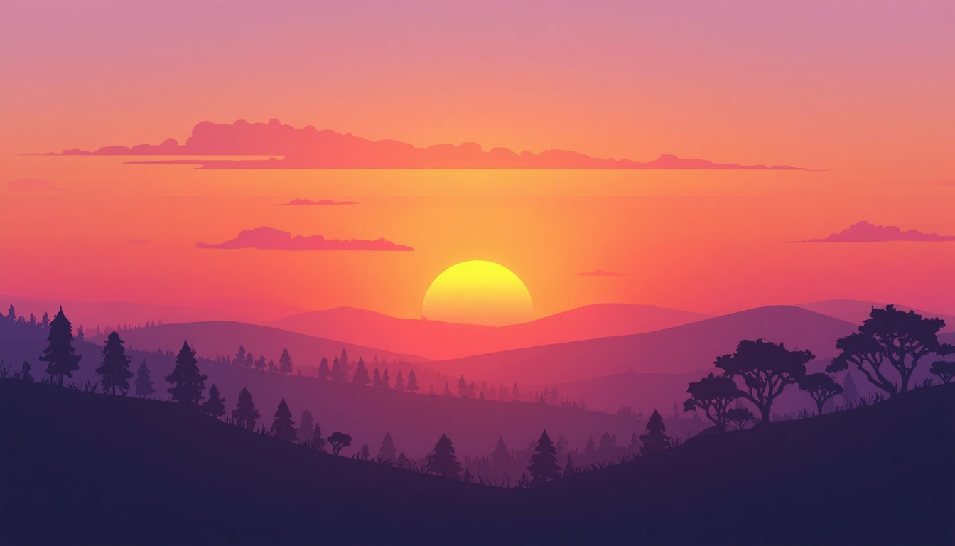 image of sunset for "How To Be Free" page on InnerPeaceNow.com