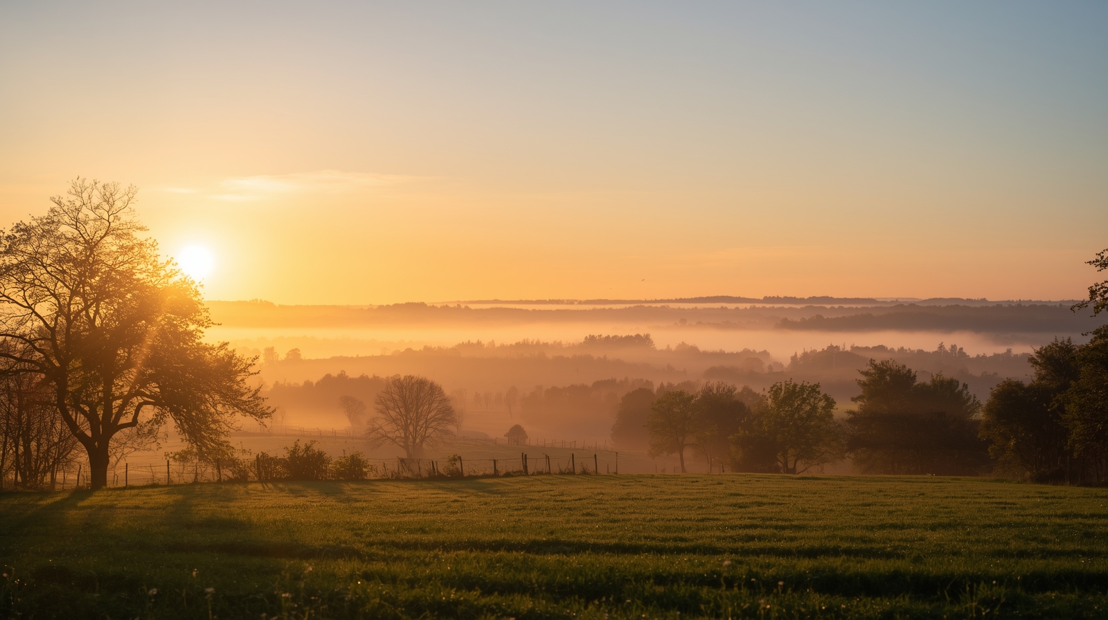 peaceful sunrise for finding family happiness page